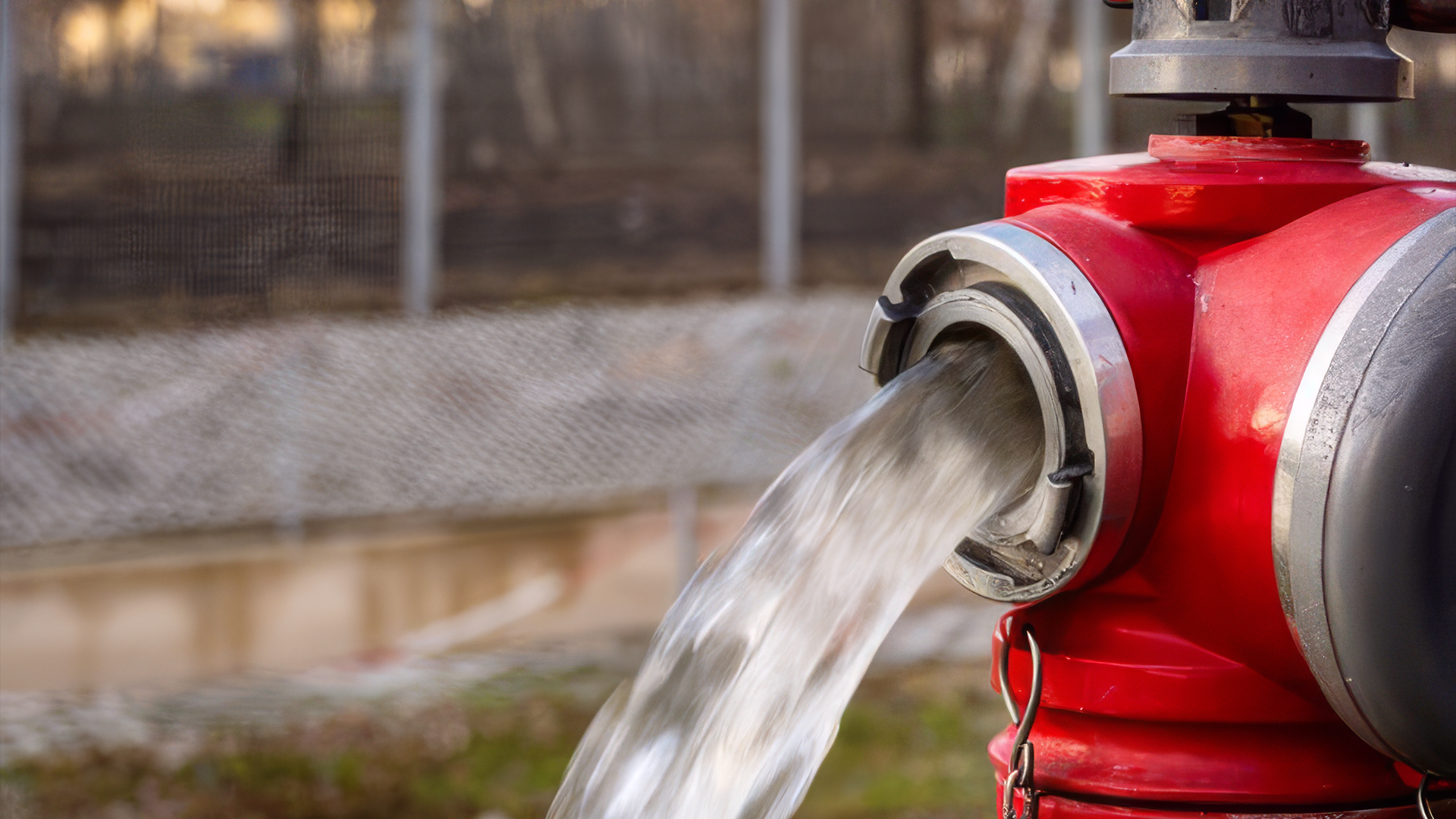 Überprüfung von Hydranten im Gemeindegebiet